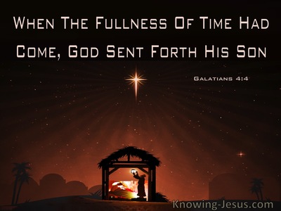 Galatians 4:4 When The Fullness Of Time Had Come God Sent Forth His Son (windows)03:14